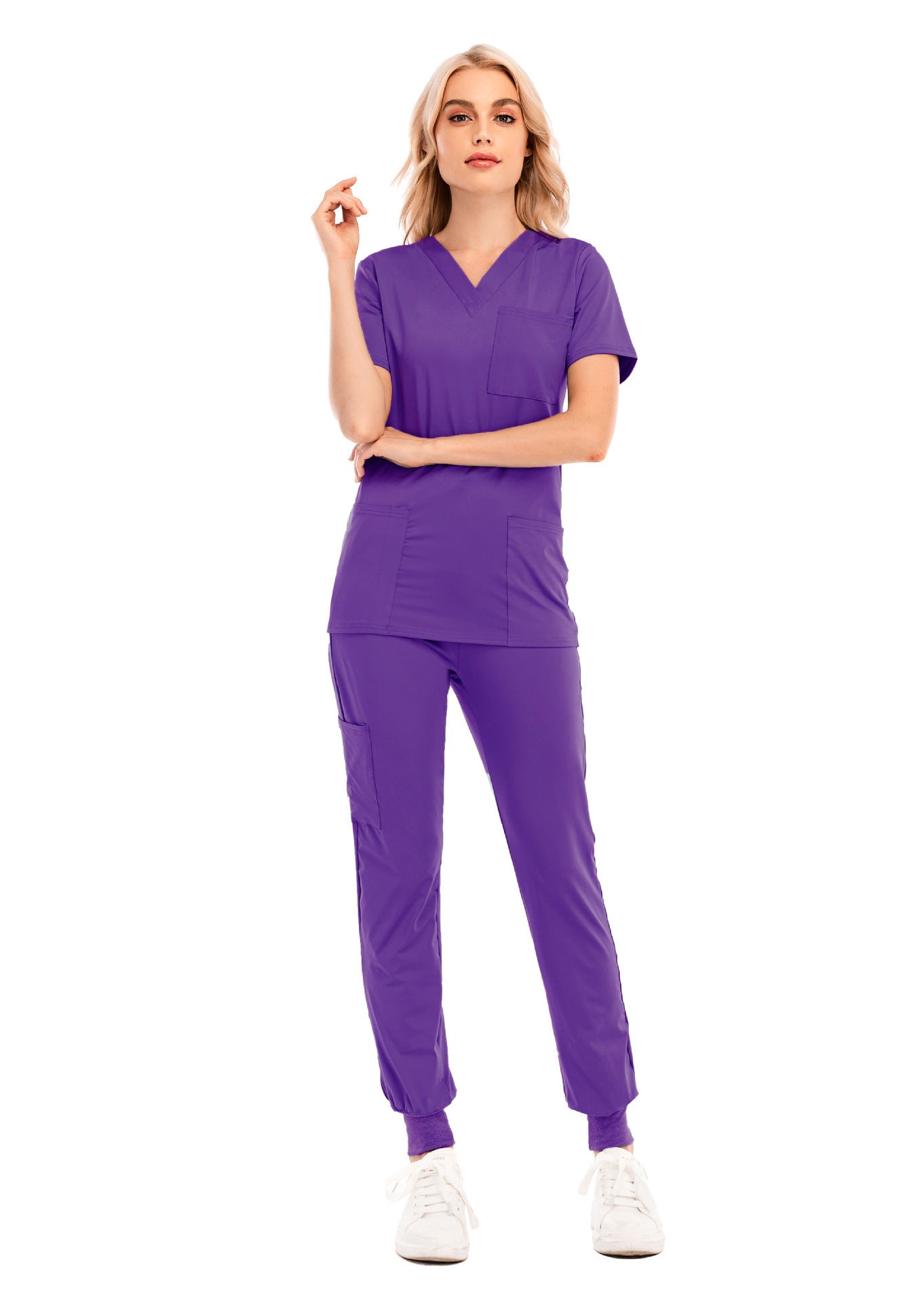 Sports Leisure Jogger Solid Color Sleeve Uniform