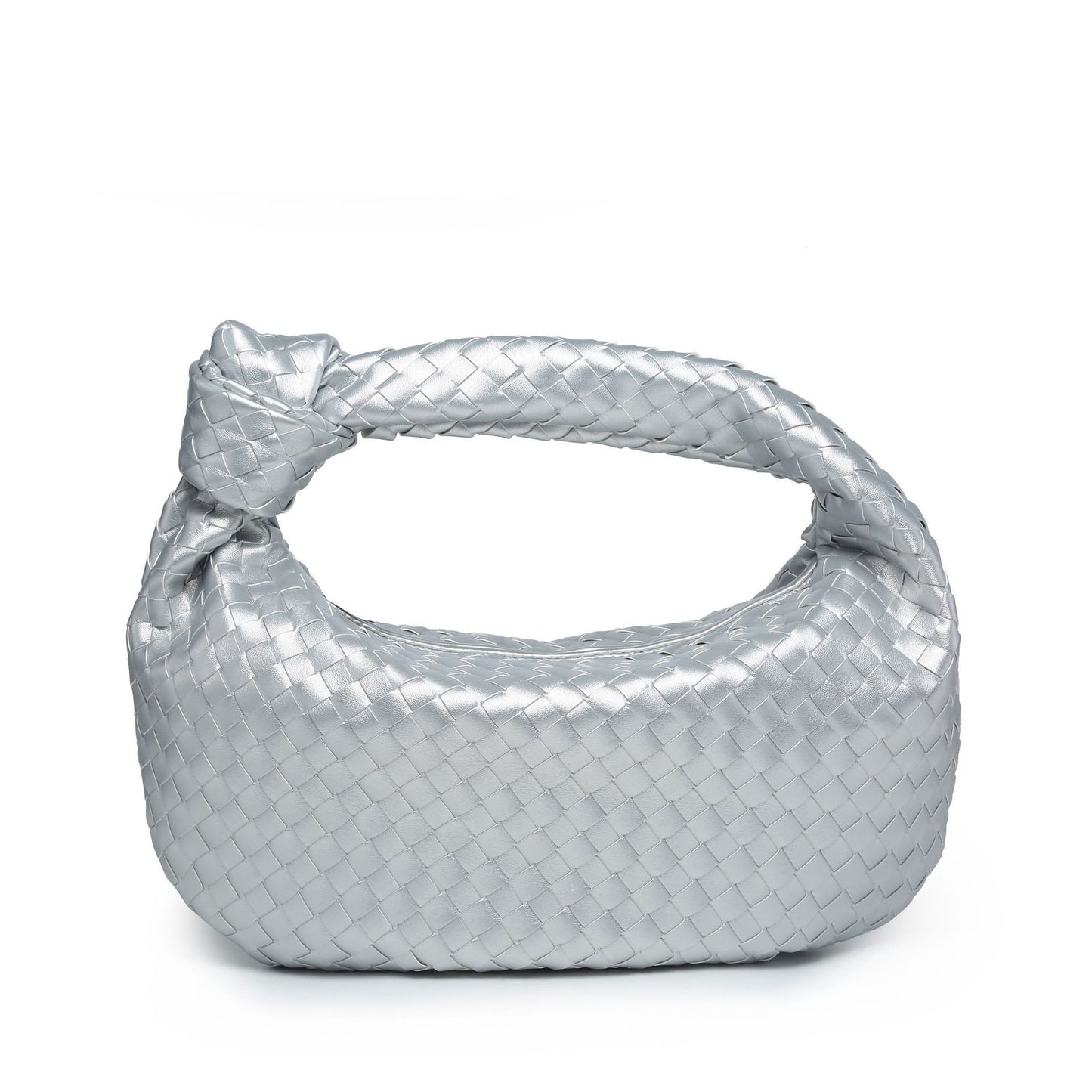 Women's Knotted Handmade Woven Capacity Hand Carrying Armpit Bags