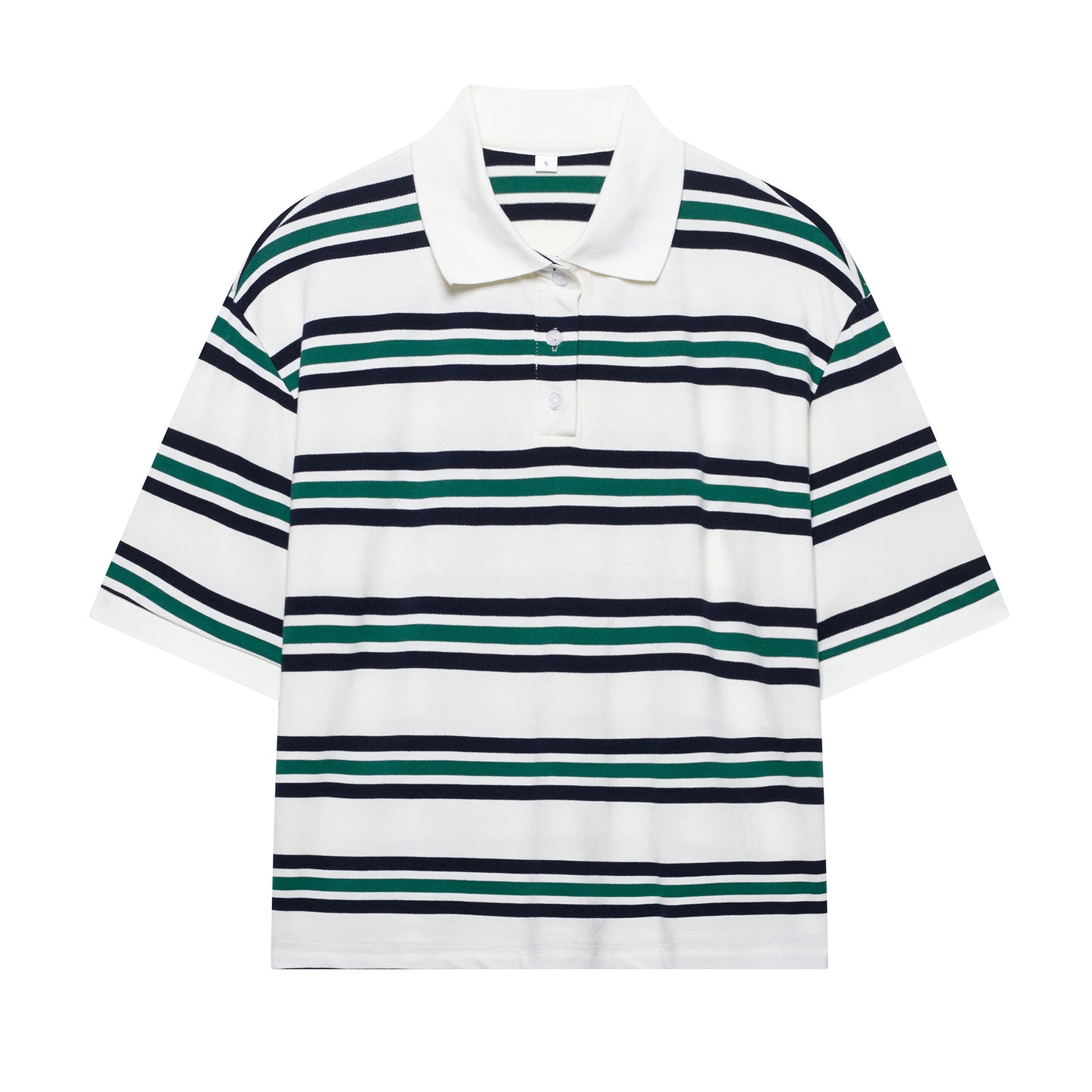 Fashion Striped Sleeve T-shirt Low Waist Shorts