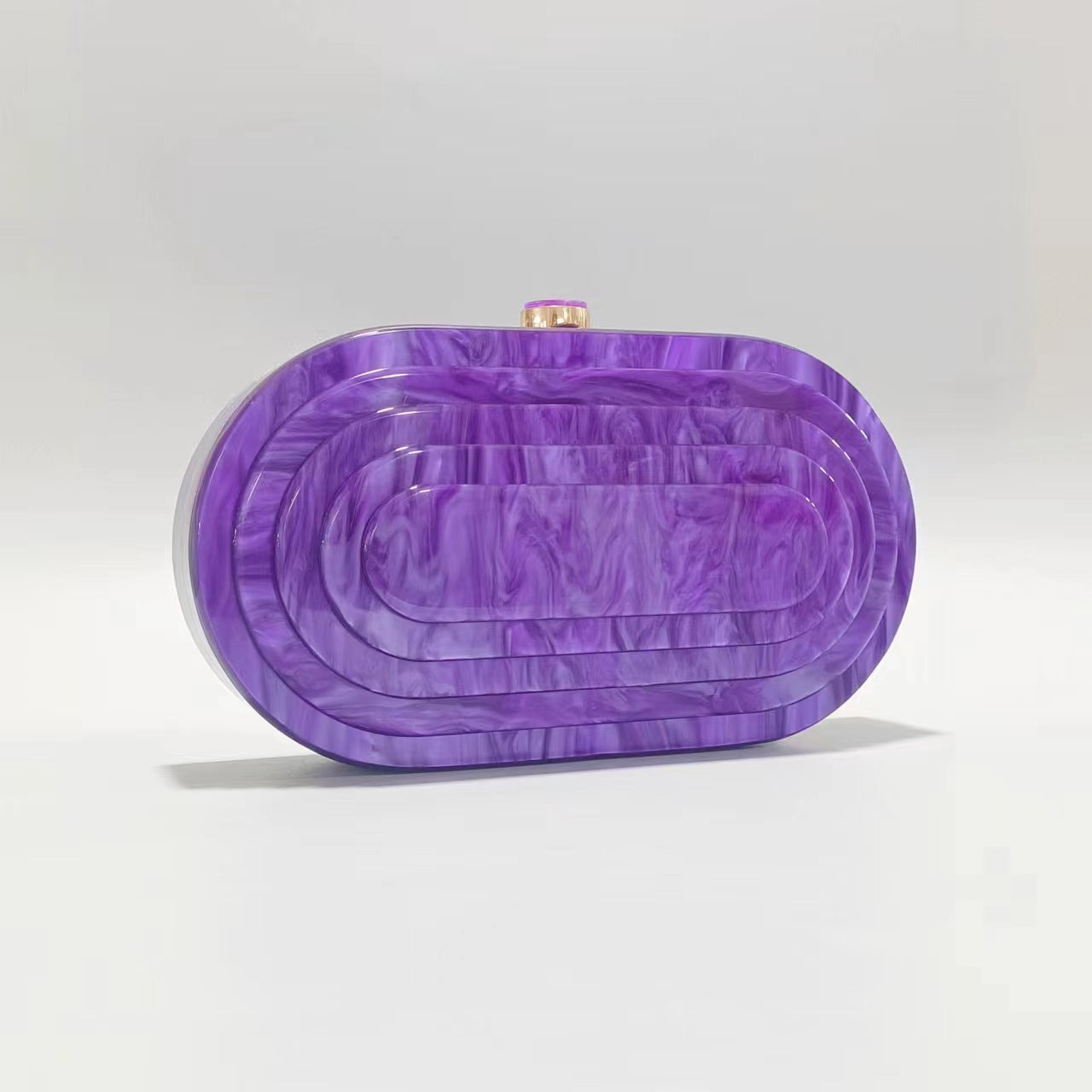 Women's Summer Dinner Retro Splicing Trendy Acrylic Bags