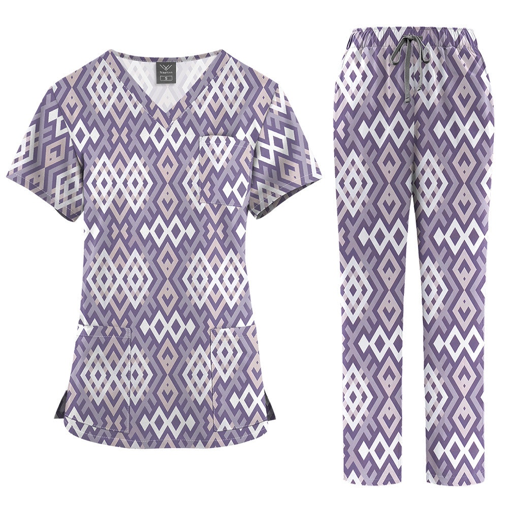 Thin Comfortable Breathable Doctor Nurse Medical Uniform