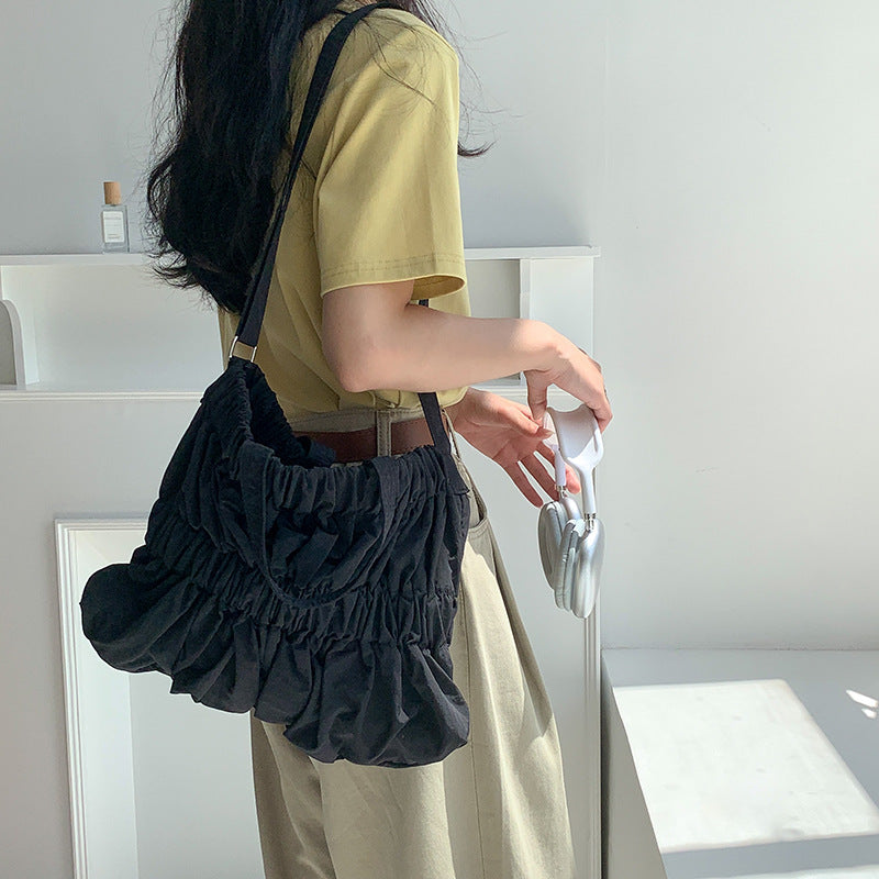 Women's Nylon Summer Versatile Lightweight Large Capacity Shoulder Bags