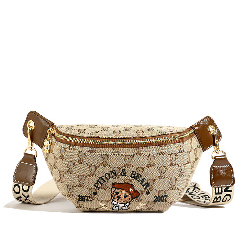 Western Style Female Commute Leisure Versatile Waist Packs