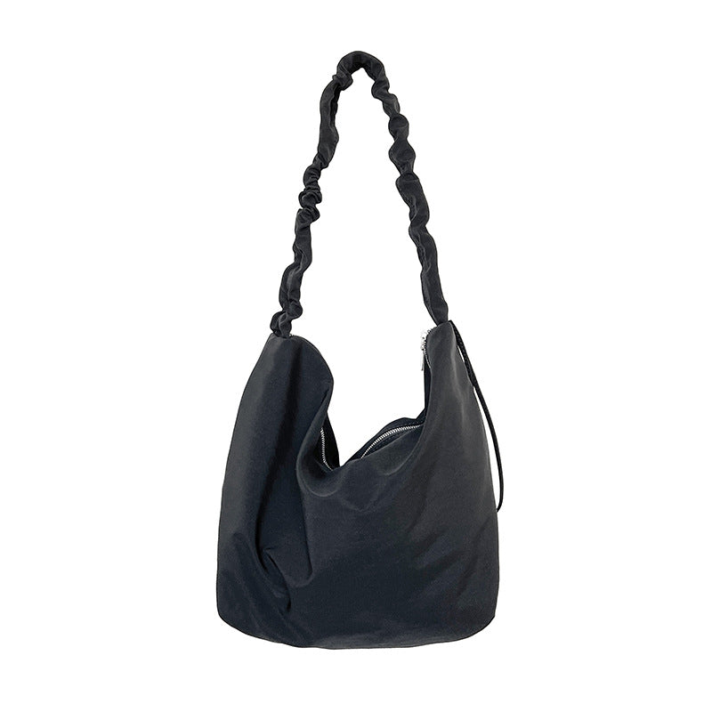 Women's Simple Fashion Out Pleated Strap Bags