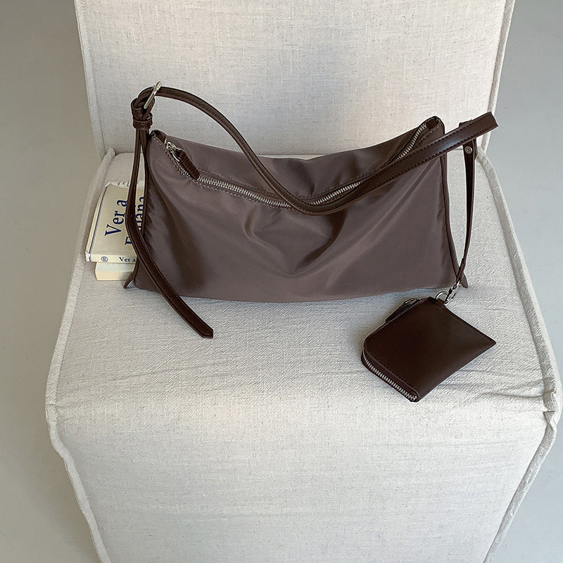 Women's Summer Nylon Underarm Design Fashion Trendy Shoulder Bags