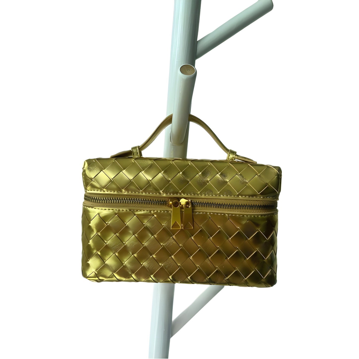 Women's Woven Lunch Box Versatile Handmade Small Square Bags