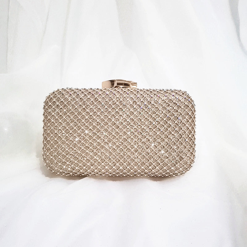 Women's Portable Dinner Leather Banquet Shiny Trendy Bags