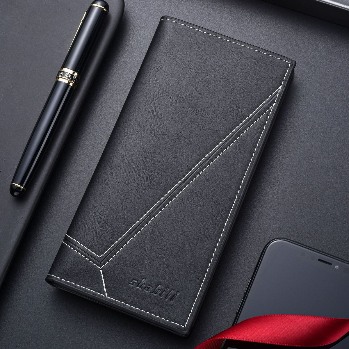 Graceful Classy Fashion Versatile Men's Long Purses