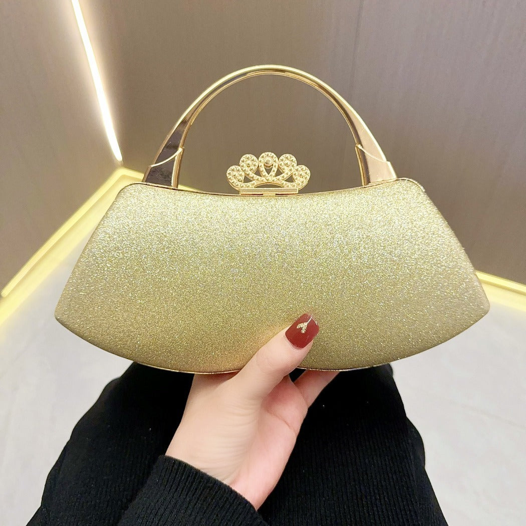 Women's Vintage Pearl Rhinestone Banquet Dinner Evening Bags