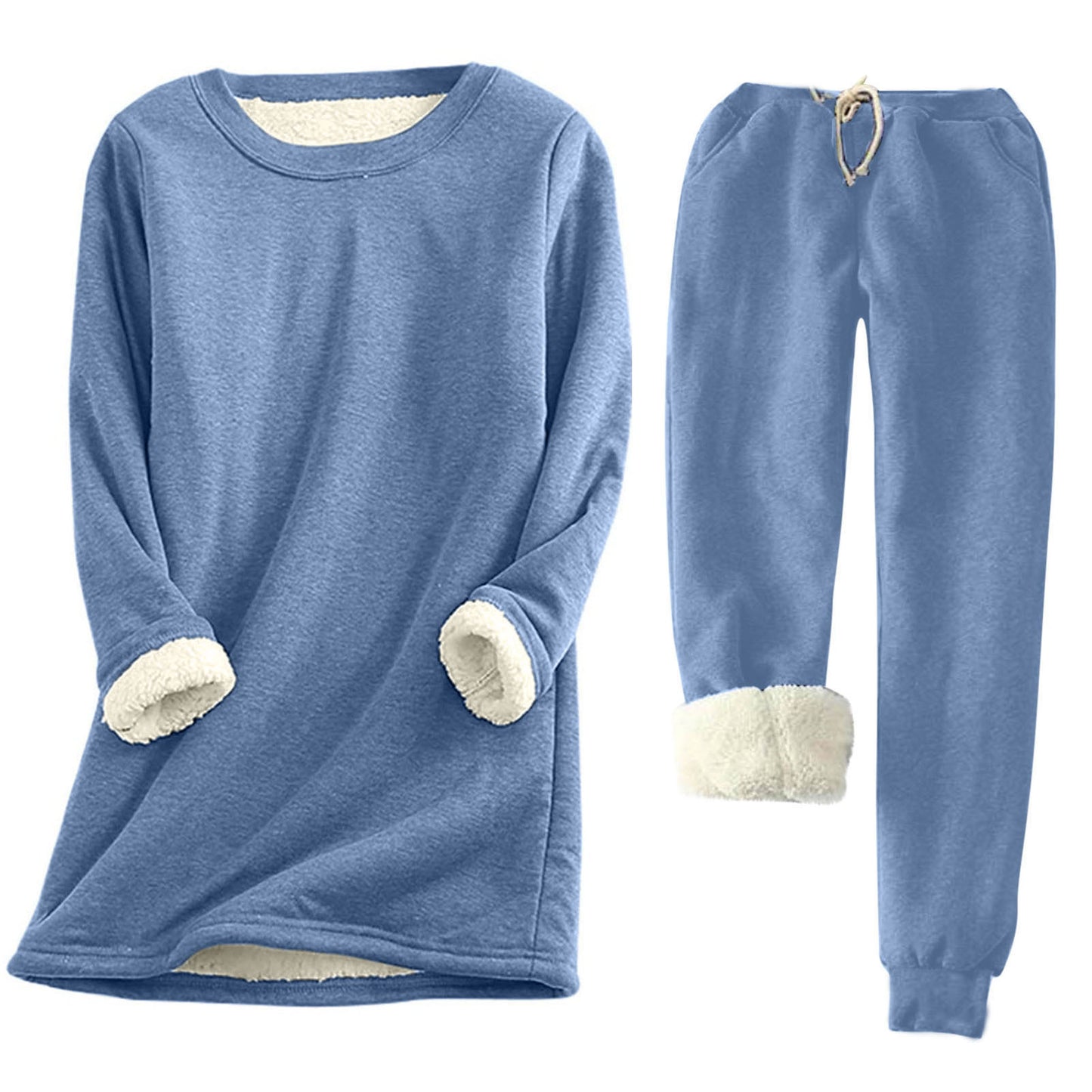 Women's Padded Bottoming Shirt Mid-length Thickened Fleece Plus Size