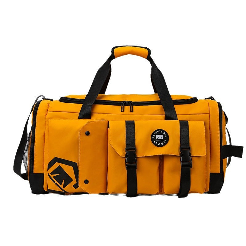 Women's & Men's & Dry Wet Separation Portable Large Travel Bags