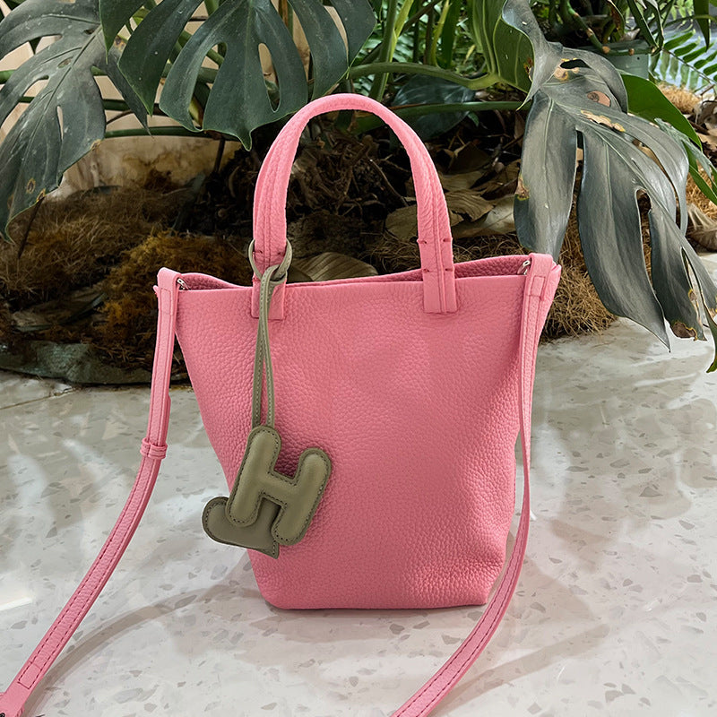 Women's Soft Leather Simple High Sense Shoulder Bags