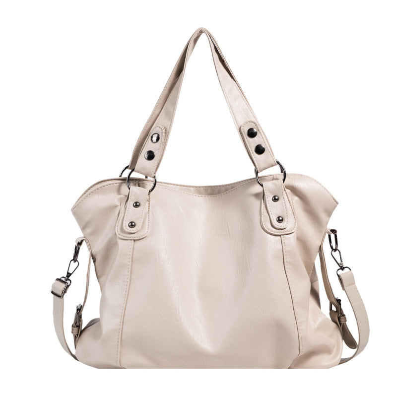 Surface Versatile Large Capacity Retro Elegant Shoulder Bags