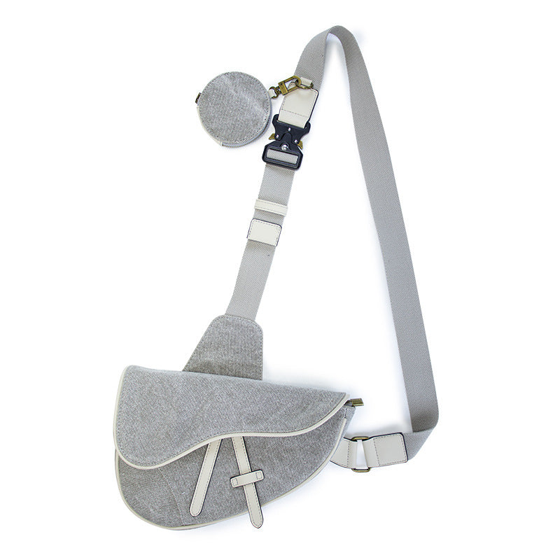 Wash Old Army Green Canvas Vintage Gray Waist Packs