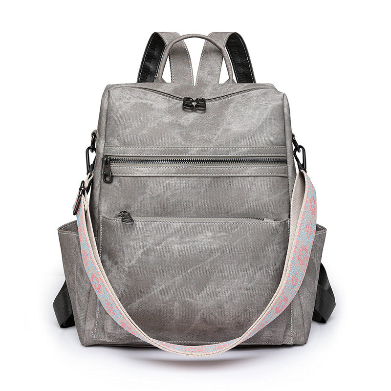 Women's Lightweight Retro Large Capacity Leisure Backpacks
