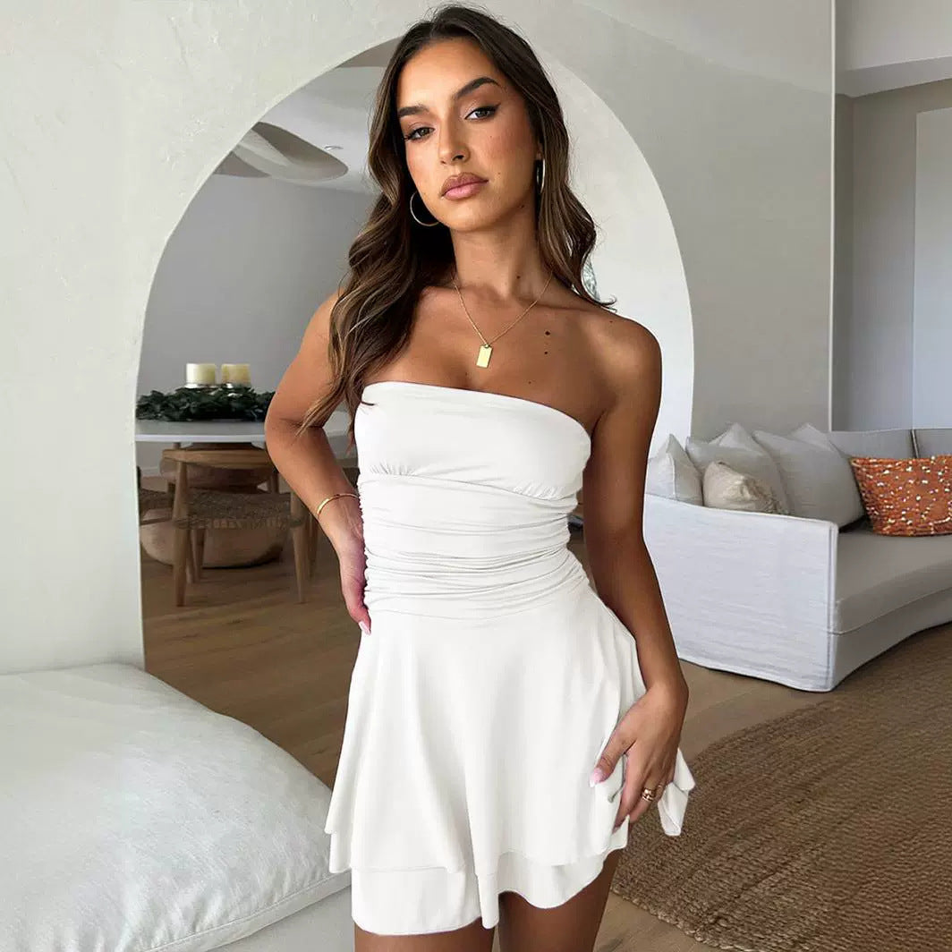 Women's Tube Pure Desire Style Sexy Nightclub Dresses