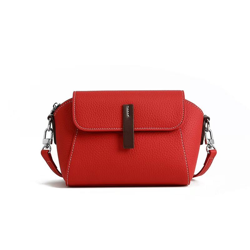 Women's Genuine Leather Fashion High Sense Versatile Women's Messenger Bag