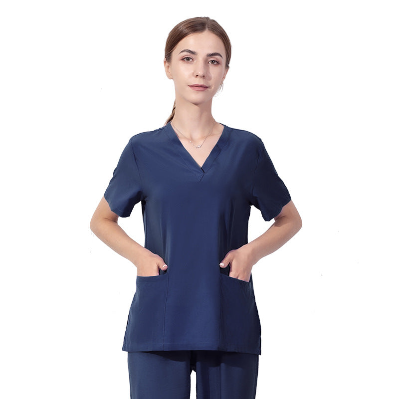 Doctor Work Uniforms Sleeve Beauty Hospital Female Uniform
