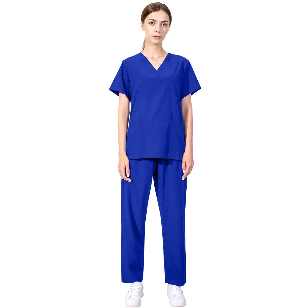 Quick Drying Fabric Elastic Stomatologist Work Uniform