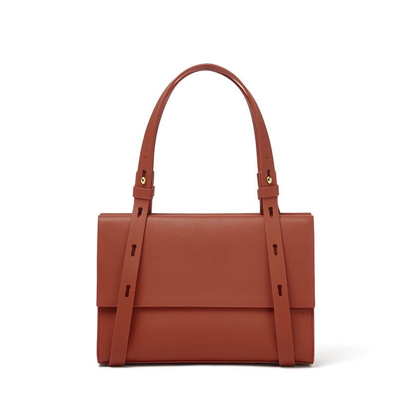 Women's Wedding Large Capacity Cowhide Leather Design Handbags