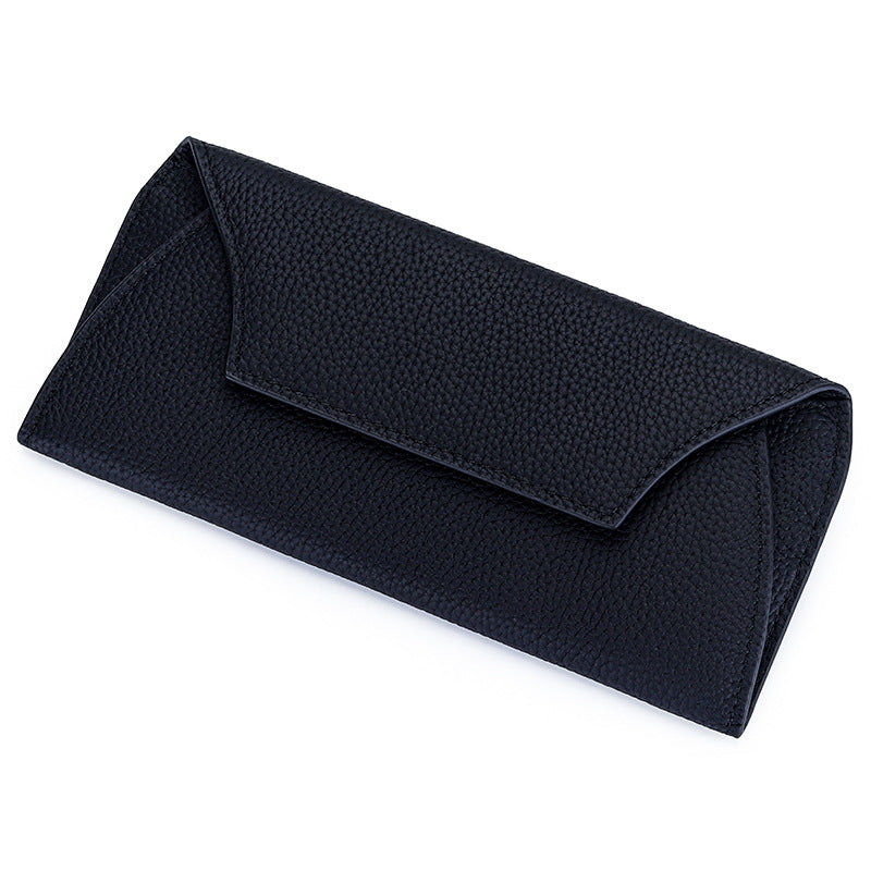 Women's Long Genuine Leather Niche Design Simple Ladies Wallets