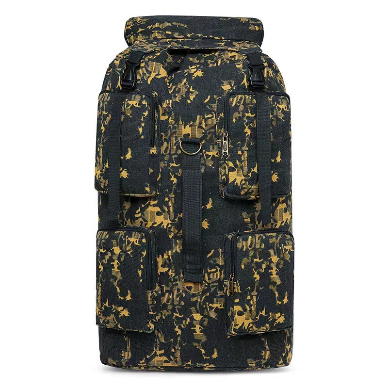 Women's & Men's & Canvas Large Capacity Breathable Wearable Sports Backpacks