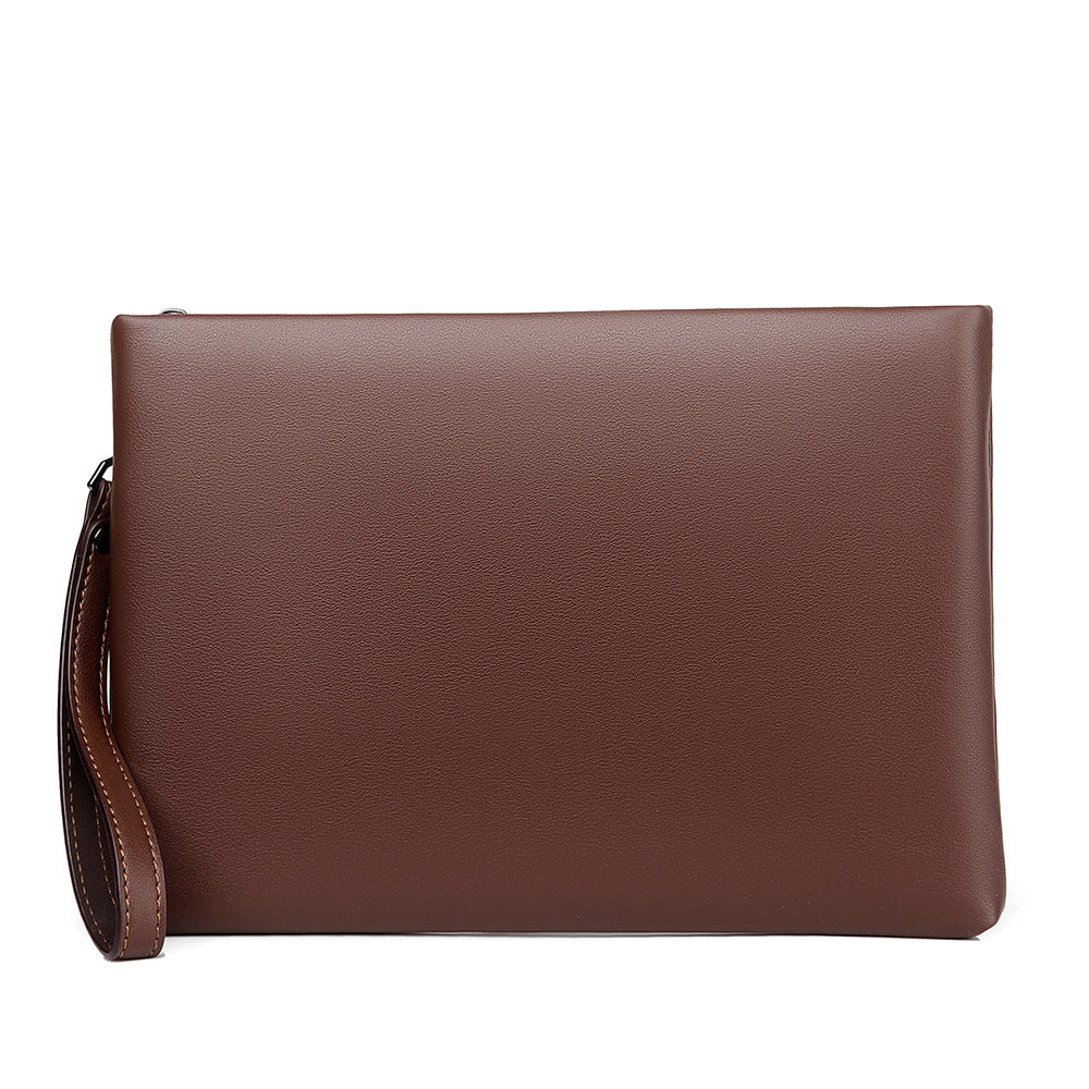 Men's Embossed Clutch Business Large Capacity Envelope Handbags