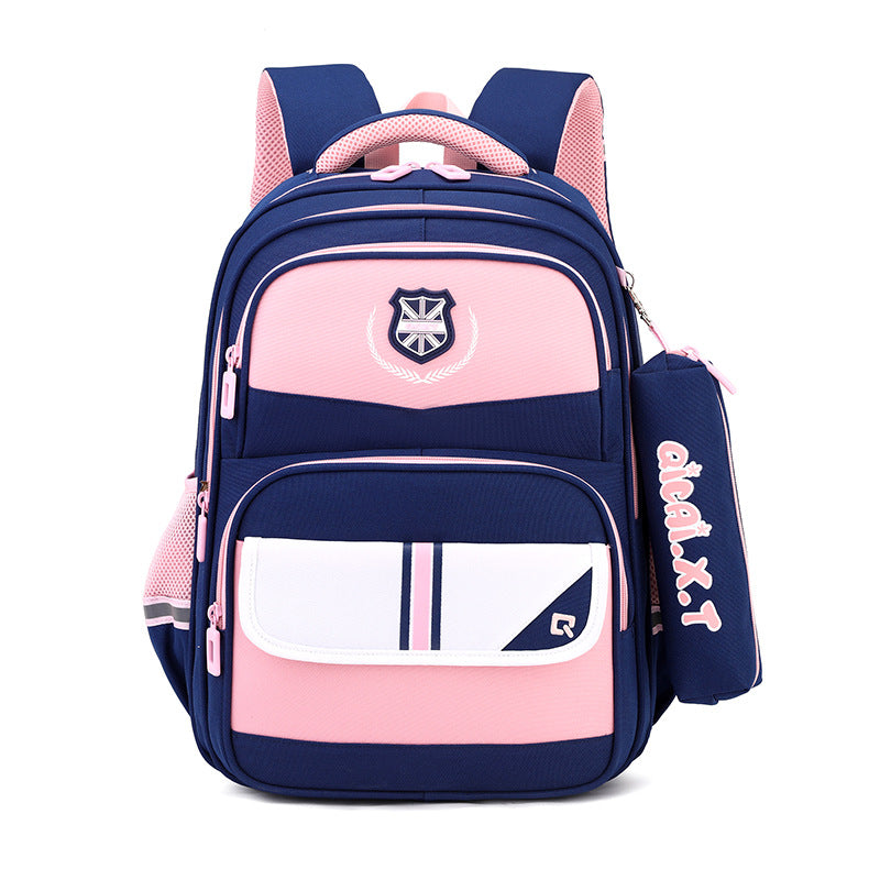 Children's British Style Primary Grade Super Light Elementary School Students' Schoolbags