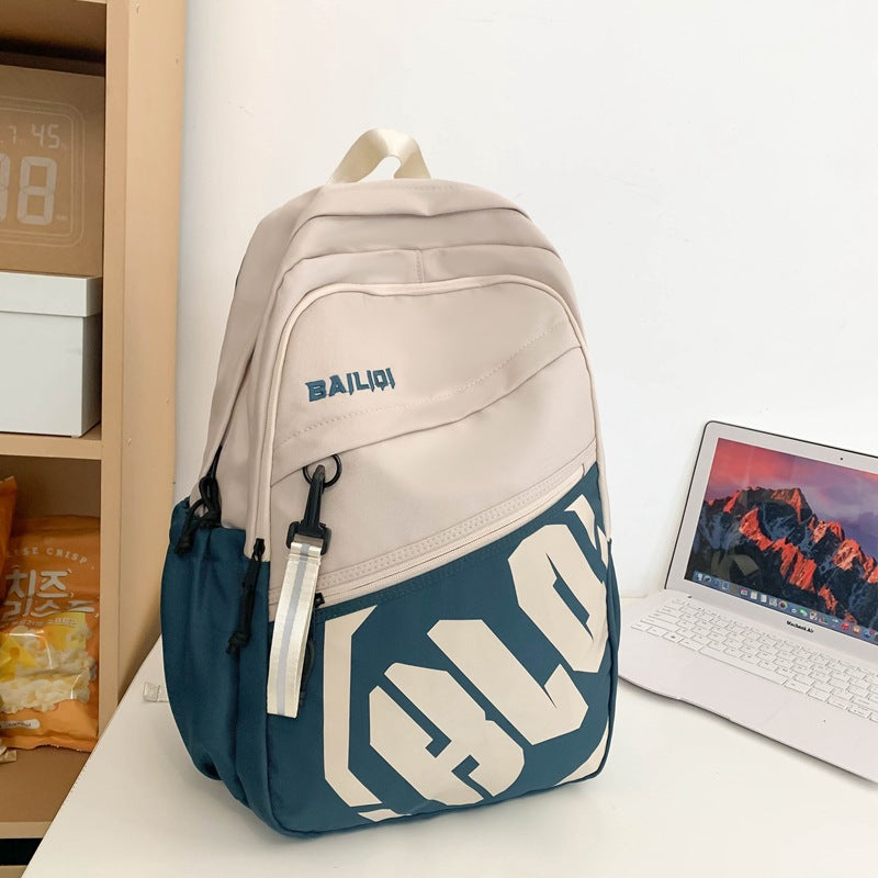 Women's & Men's & Large Capacity Simple Computer High Junior Backpacks