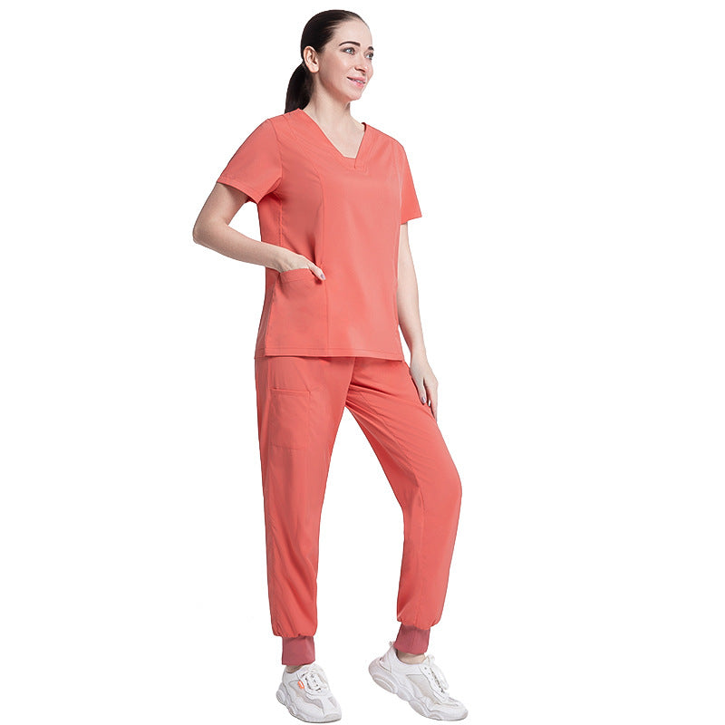 Salon Dental Operating Elastic Thin Hand Uniform