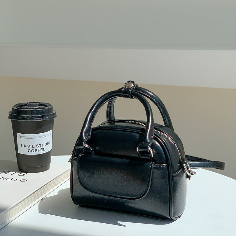 Women's Niche Fashion Boston Mini Carrying High-grade Crossbody Bags