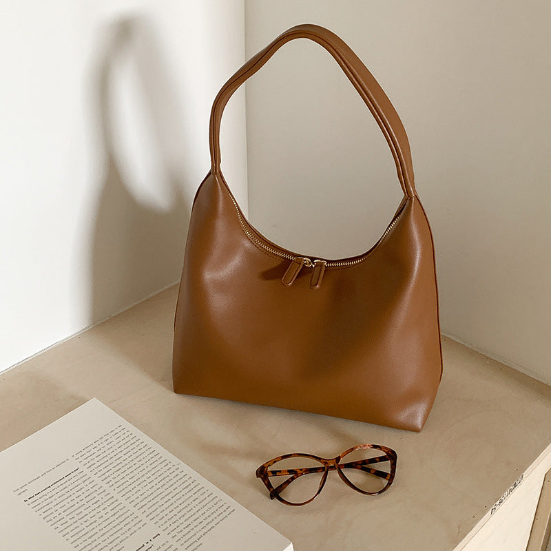 Women's Style Underarm Niche High Sense Large Capacity Simple Shoulder Bags