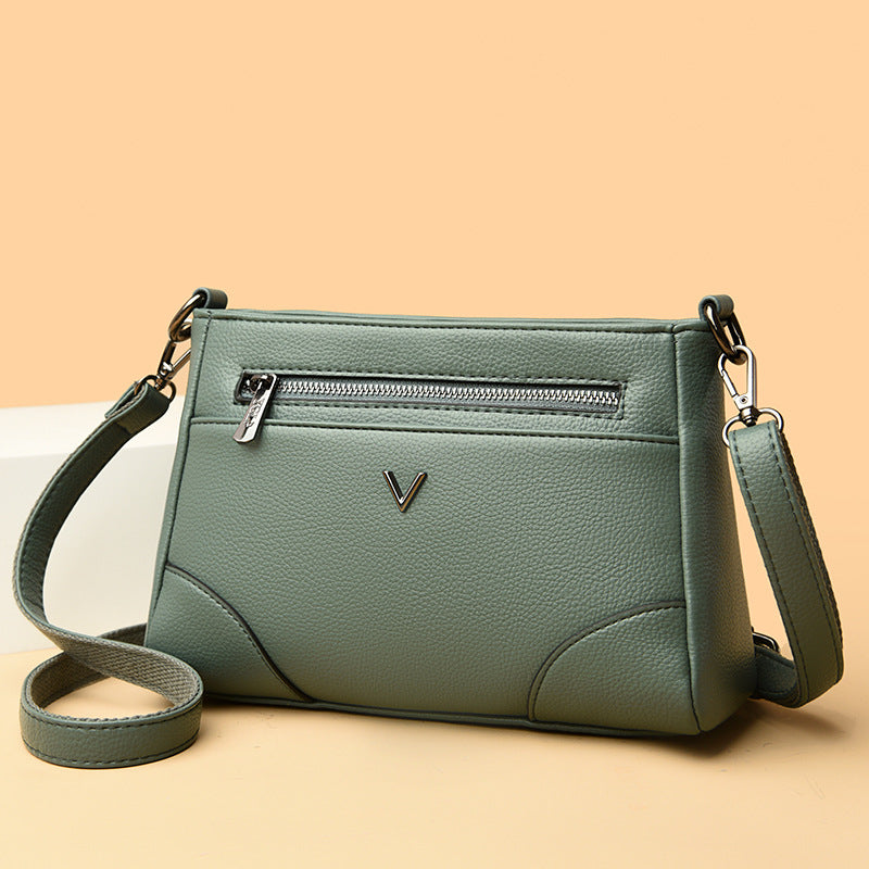 Women's Korean Large Capacity Versatile Black Shoulder Bags