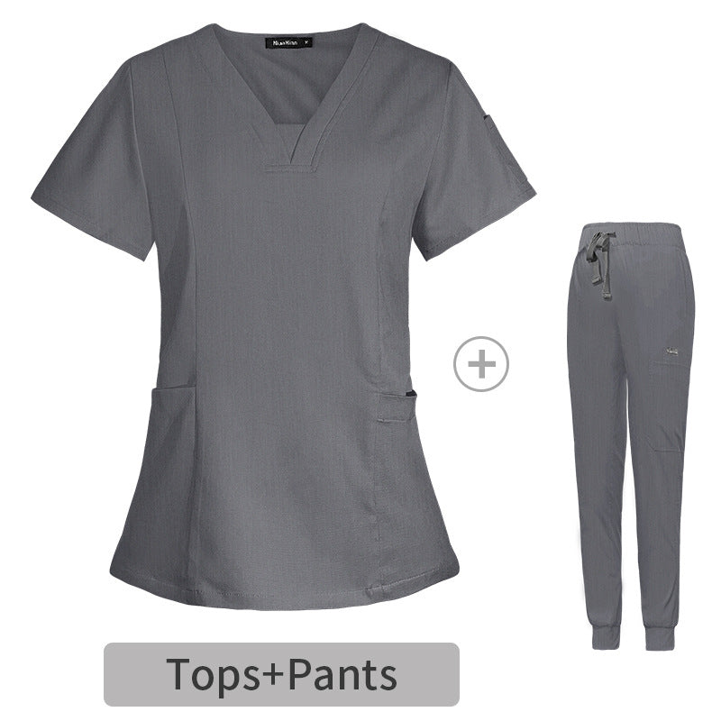 Surgical Gown Female Hospital Operating Stretch Uniform