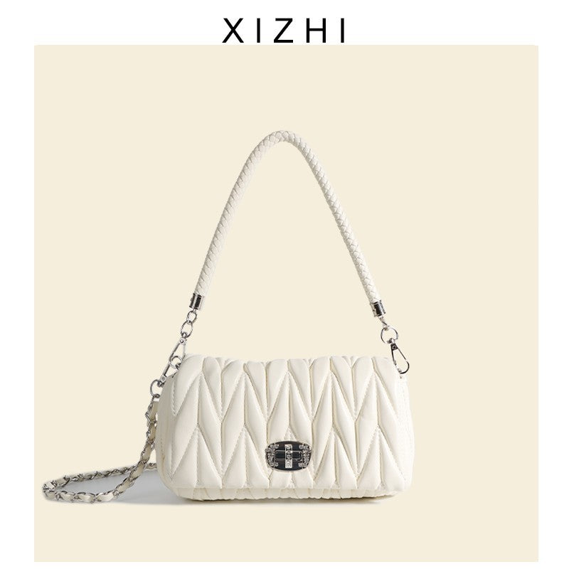 Women's Niche High-grade Western Style Underarm Simple Shoulder Bags