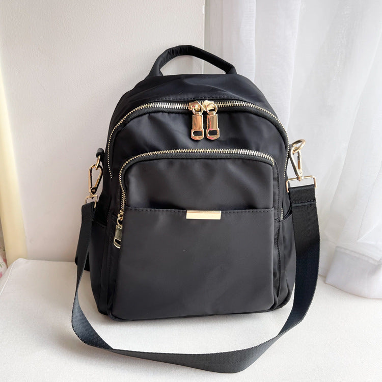 Women's Waterproof Nylon Cloth Fashion Simple Backpacks