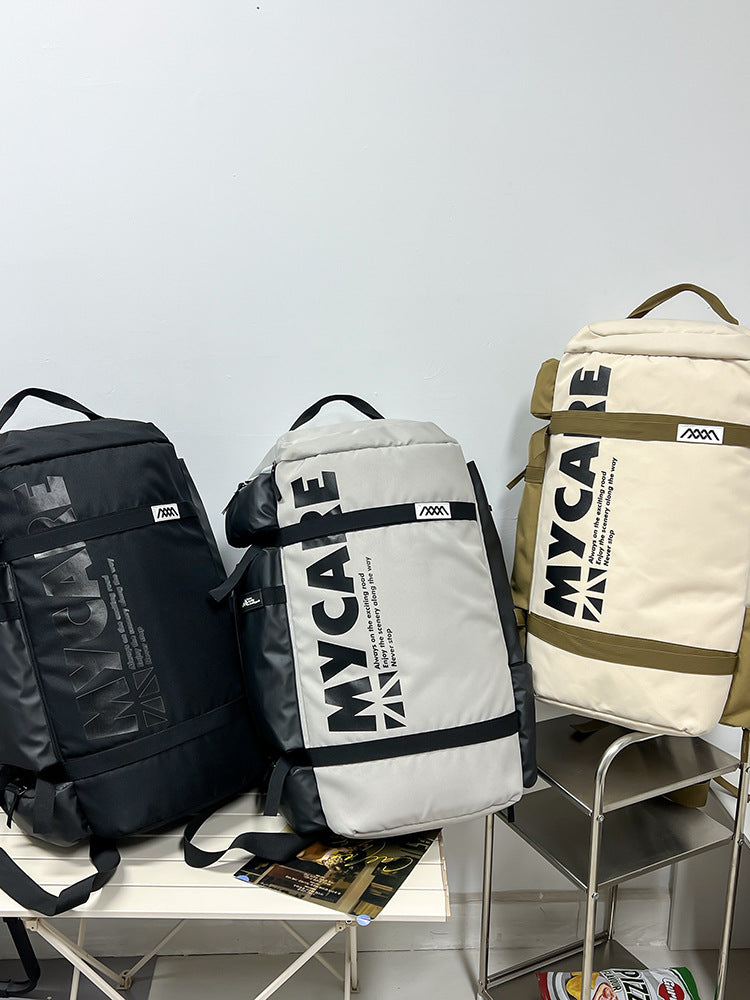 Style Large Capacity Duffel Business Trip Vacation Dry Travel Bags