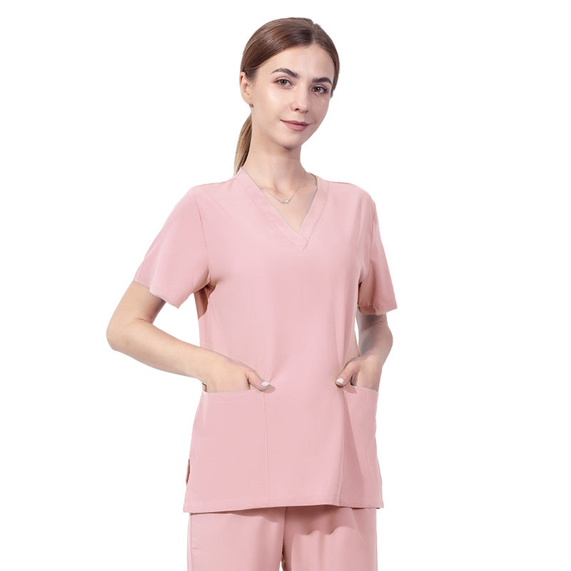 Doctor Work Uniforms Sleeve Beauty Hospital Female Uniform