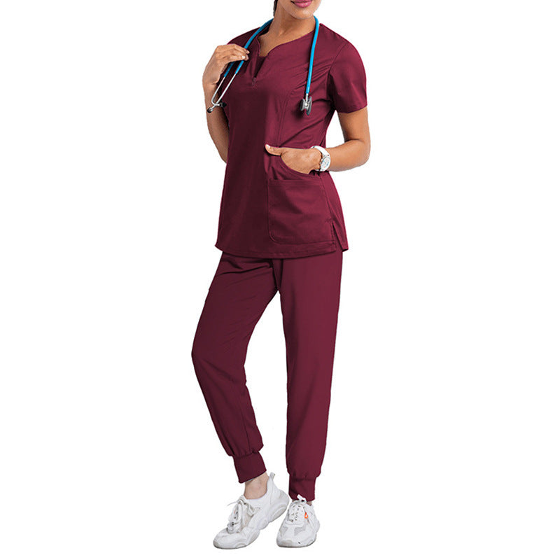Oral Dentist Surgical Gown Elastic Hospital Uniform