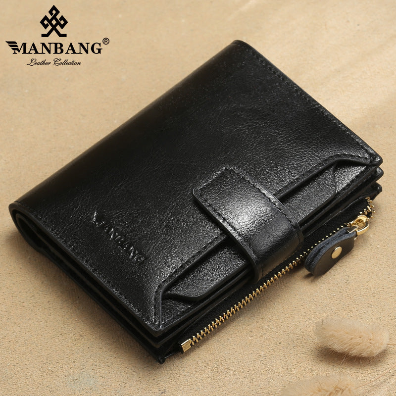 Female Swiping Zipper Hasp Multifunctional Car Ladies Wallets