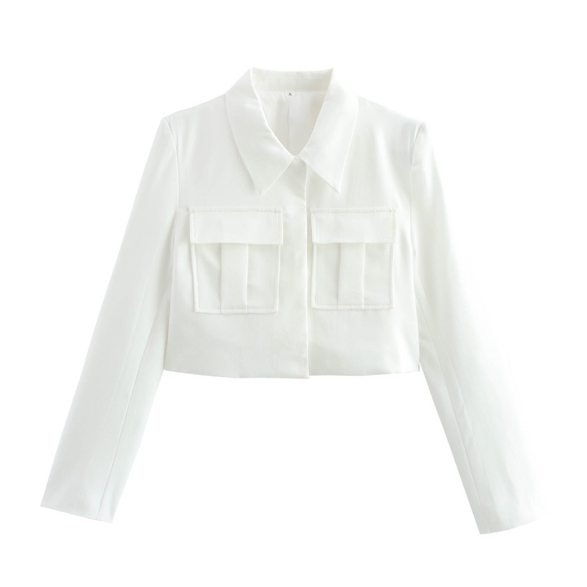 Women's Durable Unique Spring Double Pocket Suits