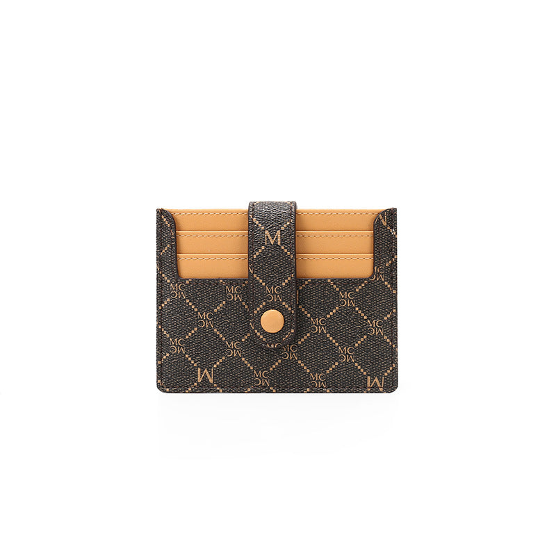 Women's Scarecrow Winter Credentials Mini Niche Ladies Wallets