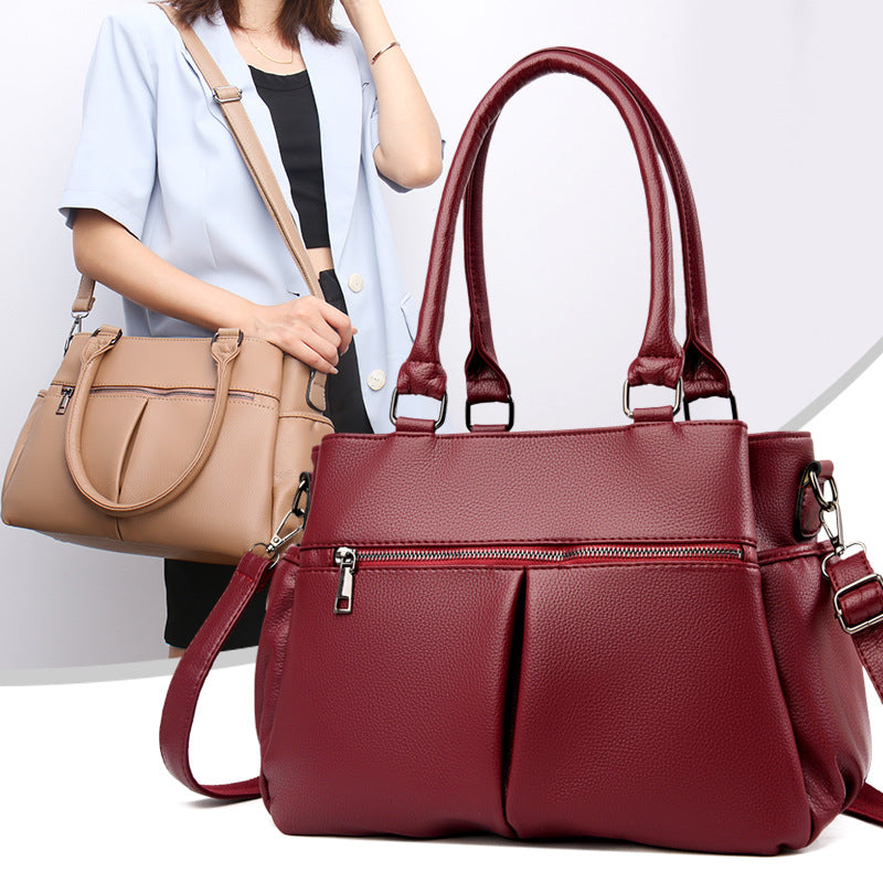 Women's Lady's Big Female Fashion Trend Mother Handbags