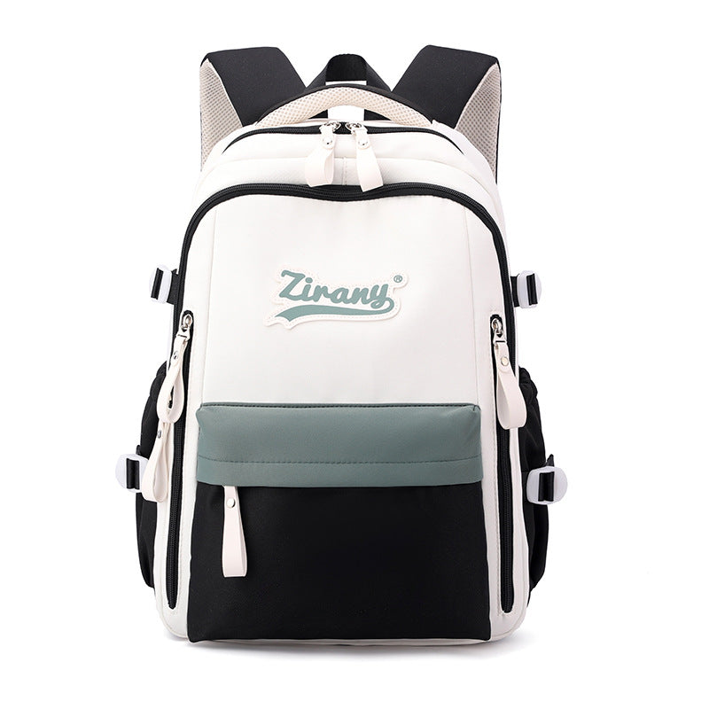 Women's Fish Junior High Large Capacity College Middle School Students' Schoolbags