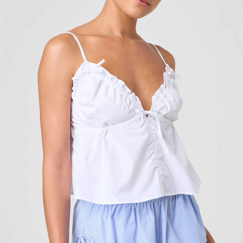 Women's Take-out Camisole Wrapped Chest Loose Tops