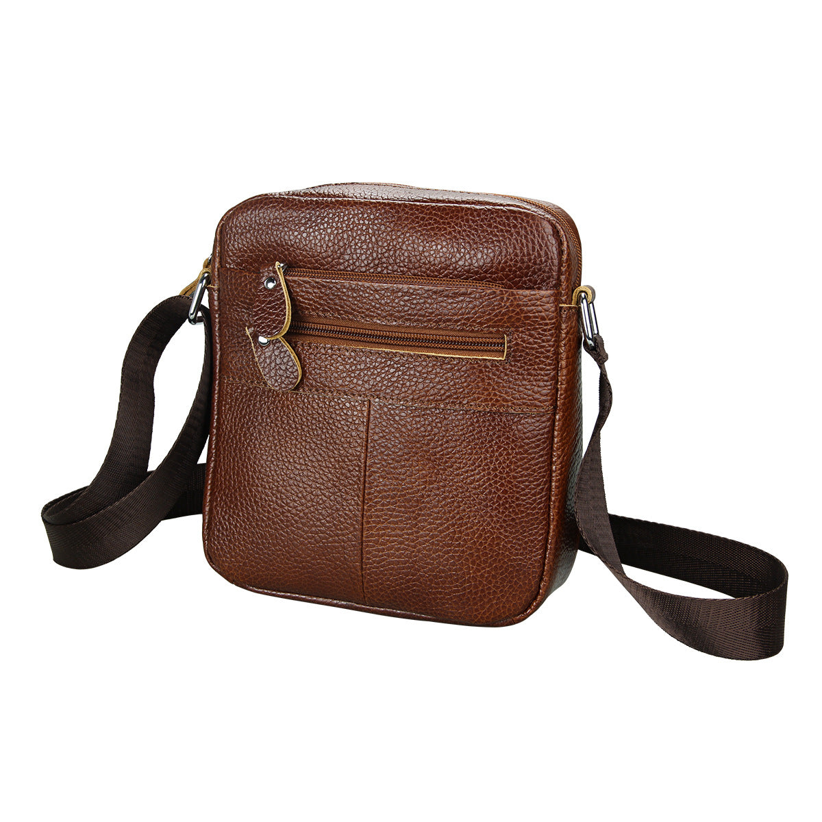 Women's & Men's & Leather Cowhide Mobile Men's Shoulder Bags