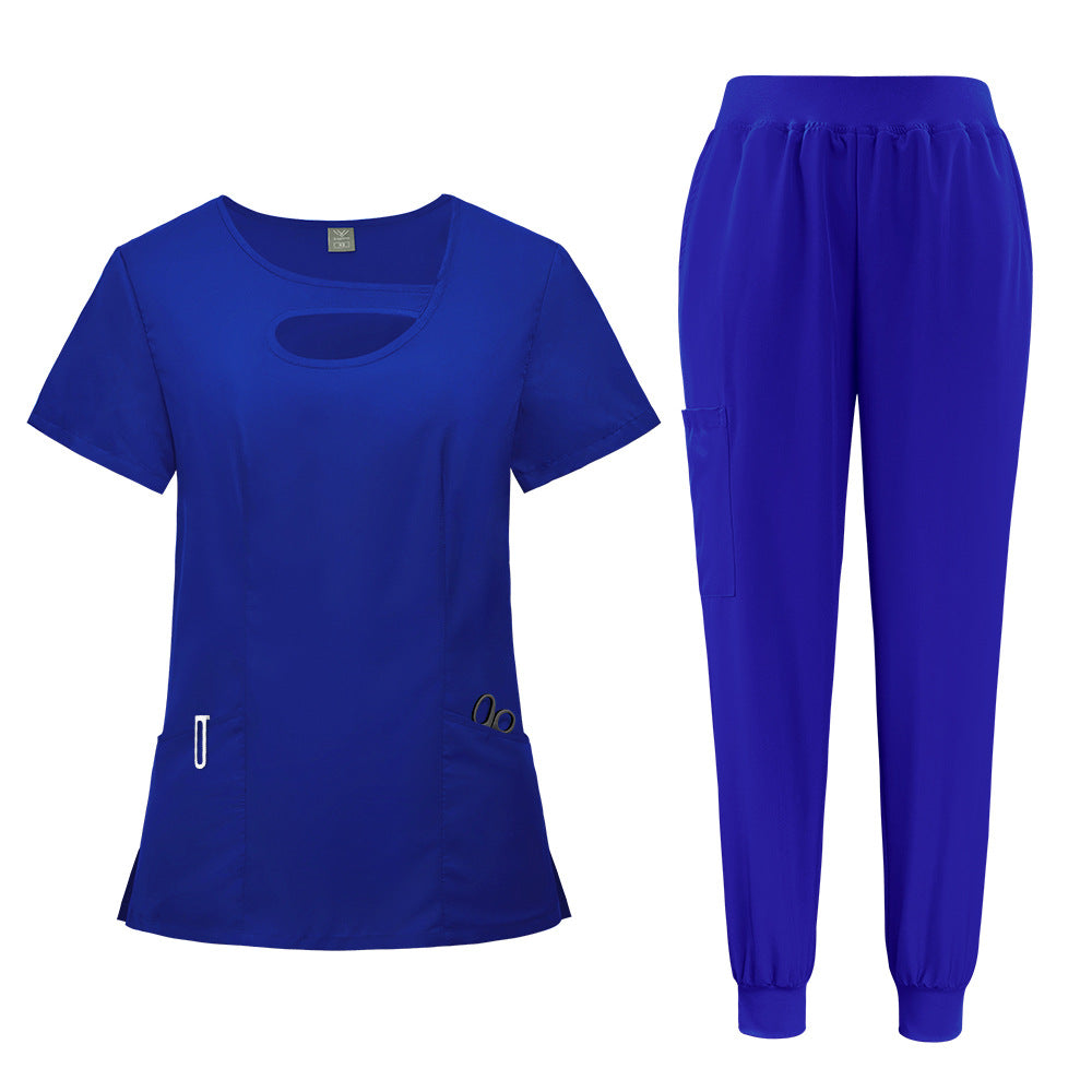 Salon Frosted Doctor Nurse Nursing Home Uniform