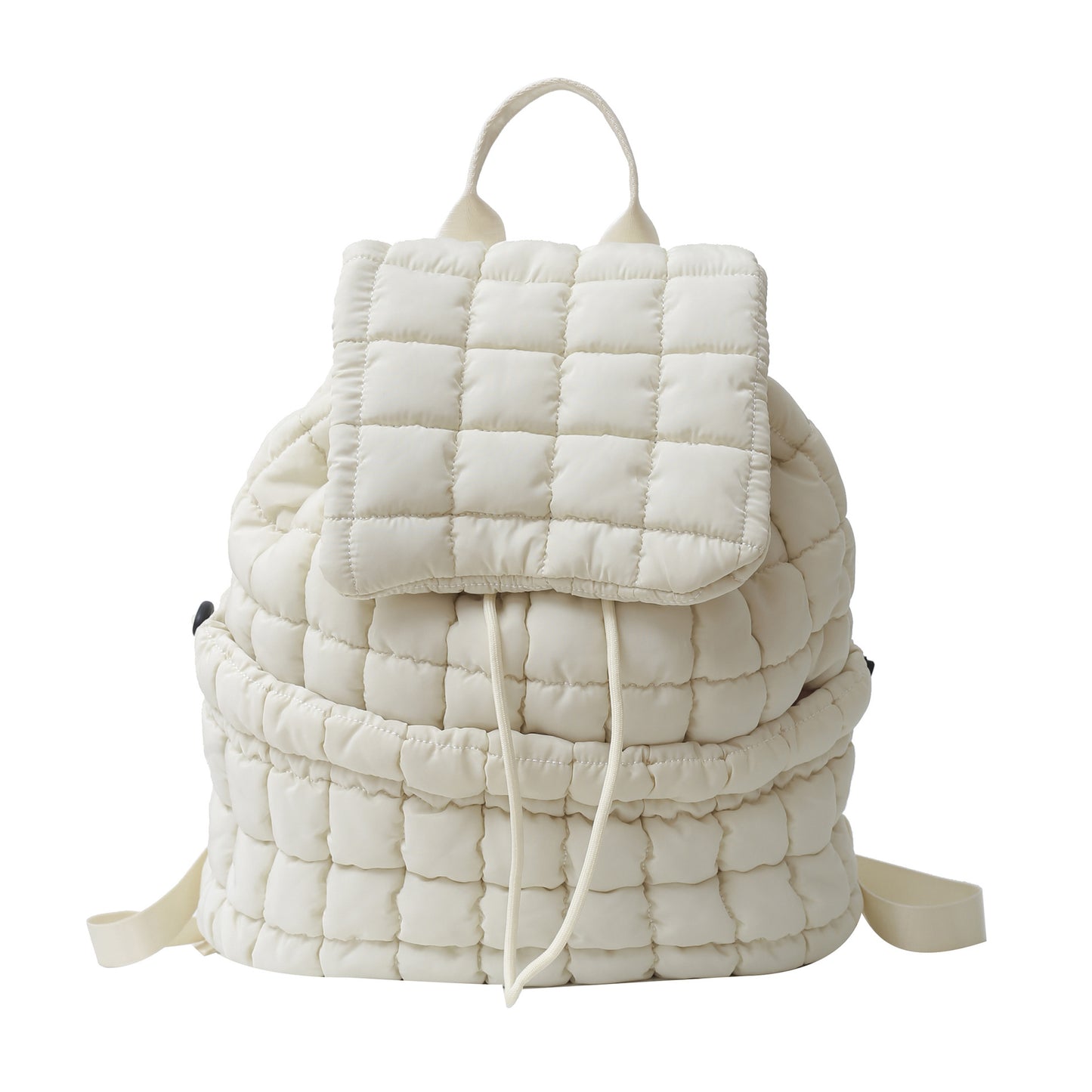 Women's Pleated Cloud Korean Niche Bubble Large Backpacks