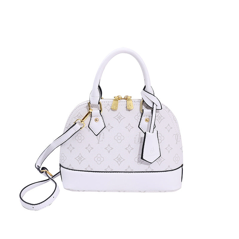 Women's Good-looking Fashion Printed Classic Shell Commute Small Square Bags