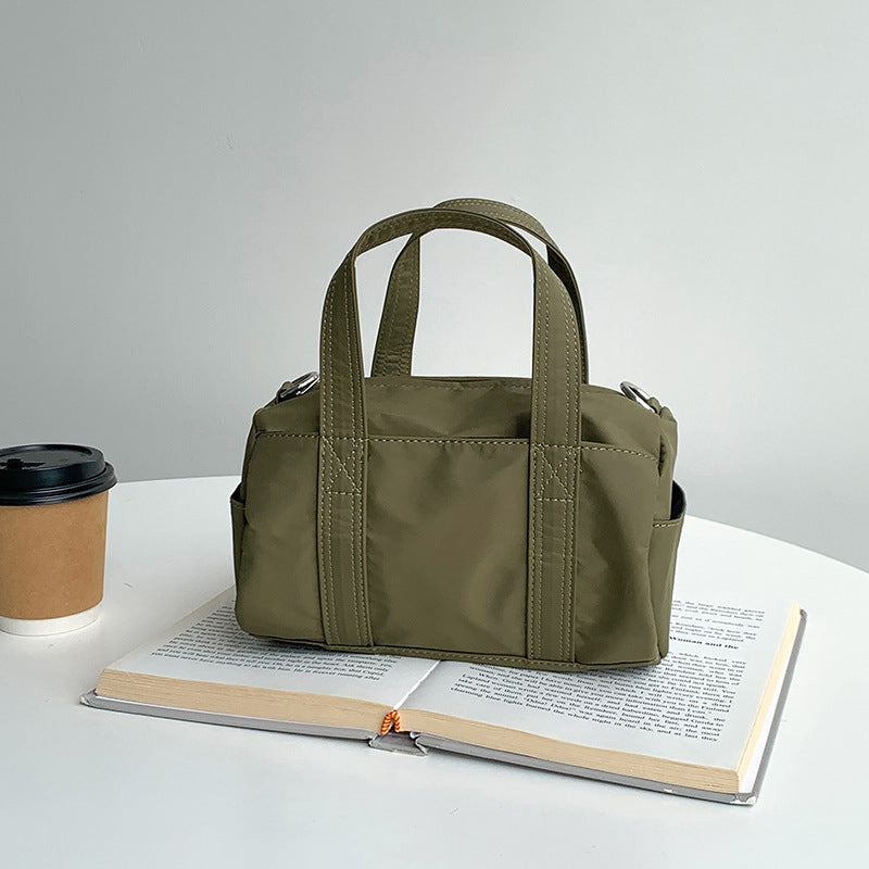 Women's Sier Summer Nylon Round Versatile High Shoulder Bags